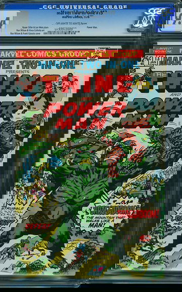 MARVEL TWO-IN-ONE #13, CGC 9.4 NM