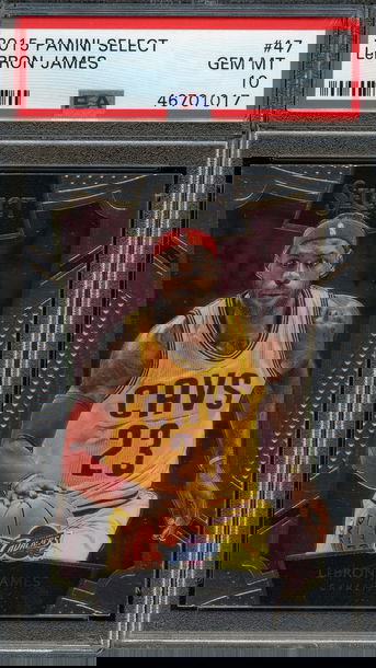 2015 Select #47 LeBron James PSA 10 Gem Mint