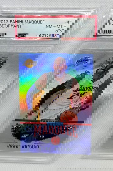 2012 Panini Marquee #1 Kobe Bryant PSA 8.5