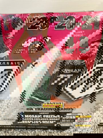 2020-21 Panini Mosaic Basketball Fanatics Exclusive Blaster Box