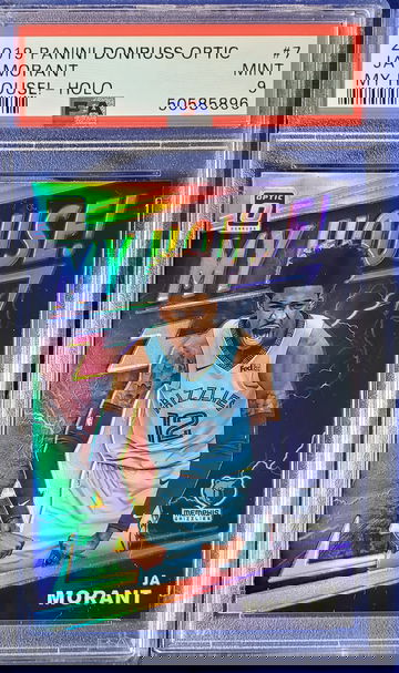 2019 Panini Donruss Optic Ja Morant My House Holo PSA 9