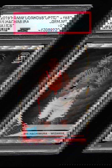 2019 Donruss Optic Fanatics Rui Hachimura PSA 10