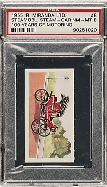 1955 R. Miranda LTD. 100 Years of Motoring #8 Steamobile Steam Car PSA 8 NM/MT