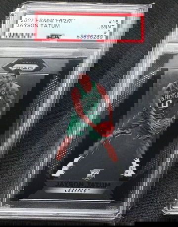 2017 panini prizm Jayson Tatum psa 9 