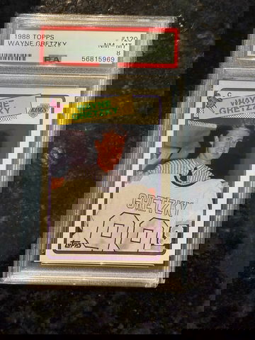 1988 Topps Wayne Gretzky #120 PSA 8