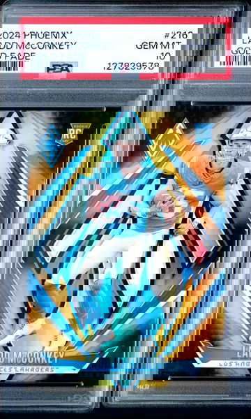 2024 PANINI PHOENIX LADD McCONKEY GOLD FADE  #216 RC #'D OUT OF 125