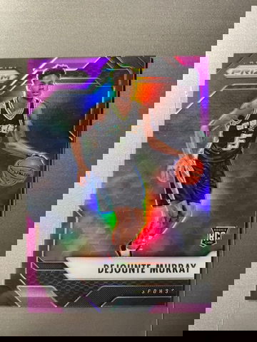 2016-17 Prizm Purple RARE Dejounte Murray Rookie Card