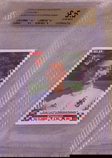 2015-16 Panini Calciatori Gianluigi Donnarumma Rookie Card #359 Gem Mint