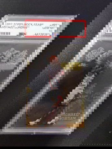 1997 Topps Rock Stars Michael Jordan #RS1 PSA 10