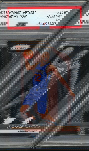 2018 Prizm DeAndre Ayton PSA 10