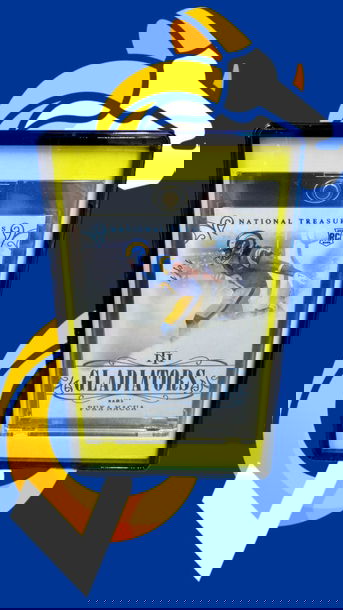 PUKA NACUA PANINI NATIONAL TREASURES PLATINUM ROOKIE 1/1