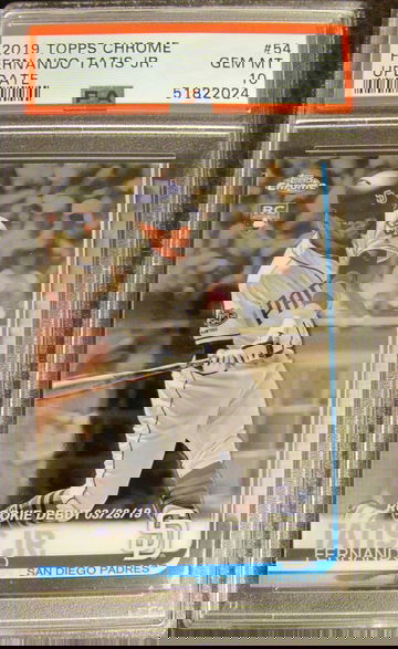 2019 Topps Chrome Fernando Tatis Jr. Update PSA 10 Gem-Mint