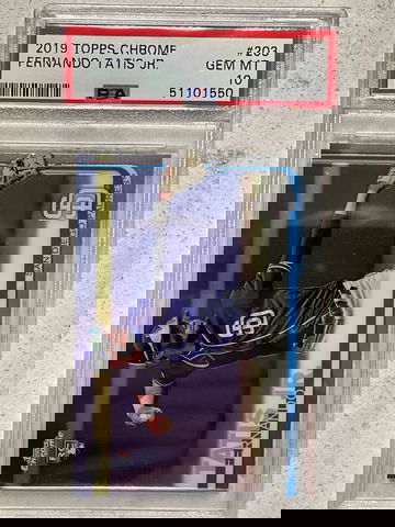 2019 Topps Chrome Fernando Tatis Jr. PSA 10 Gem Mint 