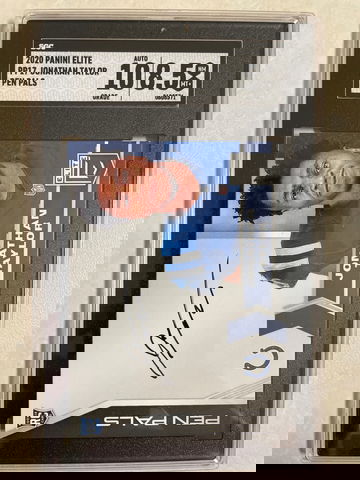 2020 Panini Elite Jonathan Taylor Rookie Autograph SGC 10/8.5