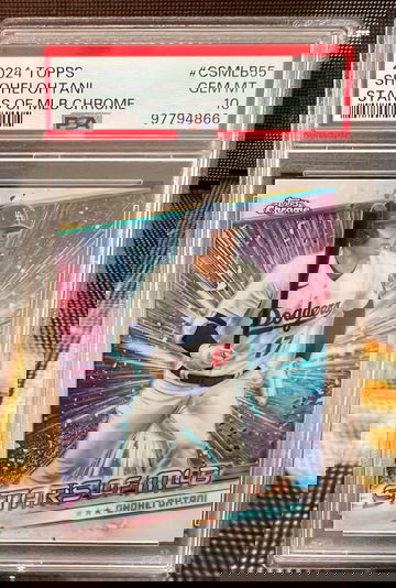 2024 Topps #CSMLB55 Shohei Ohtani Stars of MLB Chrome PSA 10 