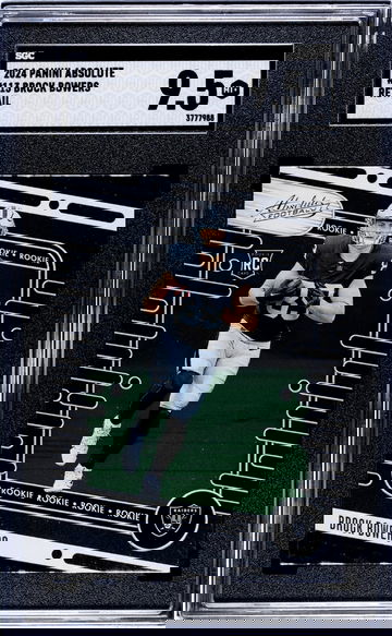 2024 Panini Absolute #113 Brock Bowers Retail SGC 9.5