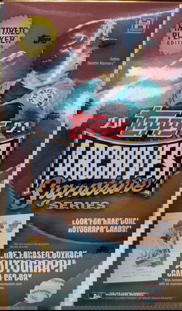 2021 Topps Archives Signature Series Factory Sealed Box 1 Encased Auto Per RPE Retired Player Edition Loaded with 1/1's