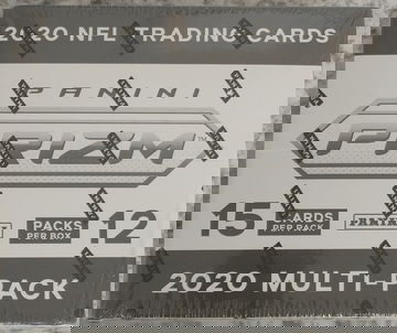 2020 PRIZM FOOTBALL CELLO 12 PACK BOX