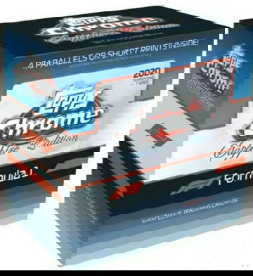 2020-2021 Topps Chrome Sapphire F1 Racing Sealed Box