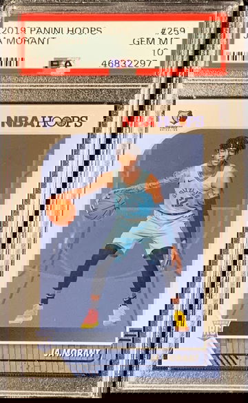 Ja Morant - NBA Hoops - PSA10