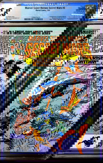 Marvel SECRET WARS #3 🔥 1st Appearance Volcana & Titania 🔥 CGC 9.8 - WHITE 