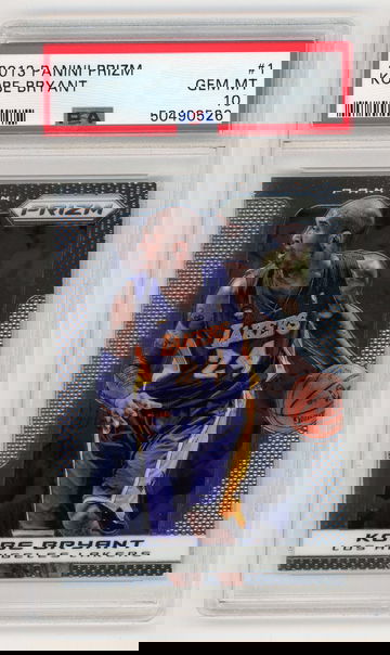 2013 KOBE BRYANT PRIZM PSA 10