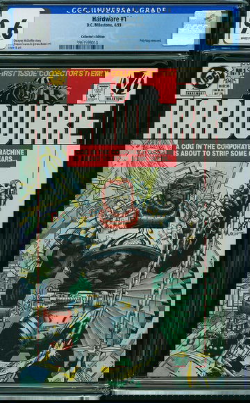 HARDWARE #1, CGC 9.6 NM+