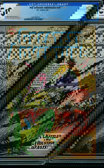 MY GREATEST ADVENTURE #54, CGC 5.0 VGF