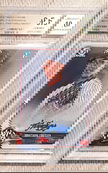 2018 Bowman Jonathan Loaisiga Base Auto