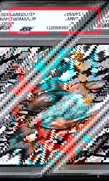 2024 Panini Absolute Explosive Brian Thomas Jr. #EX-BTJ PSA 9