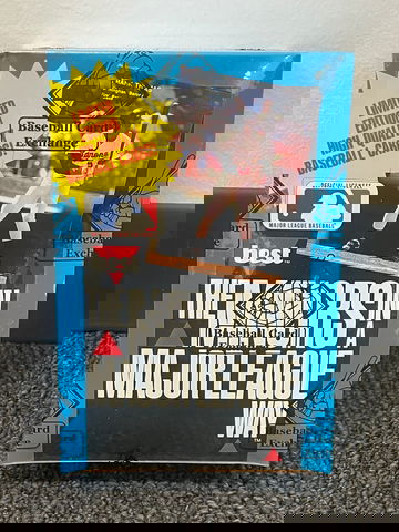 1990 Best Minor League Box BBCE FASC Frank Thomas Rookie Year