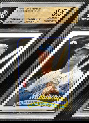 1989 Topps Traded Ken Griffey Jr. Rookie BGS 9.5 GEM MINT