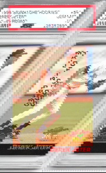 1994 Signature Rookies Derek Jeter Mail in Promo PSA 10 Free Shipping