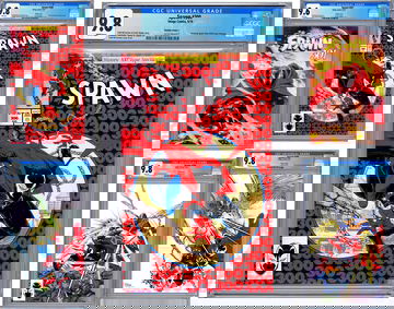 SPAWN #298-299-300-301 CGC 9.8-9.6 MCFARLANE ASM 298-300 300th ANNIV HOMAGE CVRS