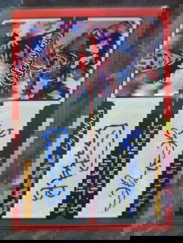 2022 Classics... Classic Combos Dual Auto Jim Kelly/Thurman Thomas /3