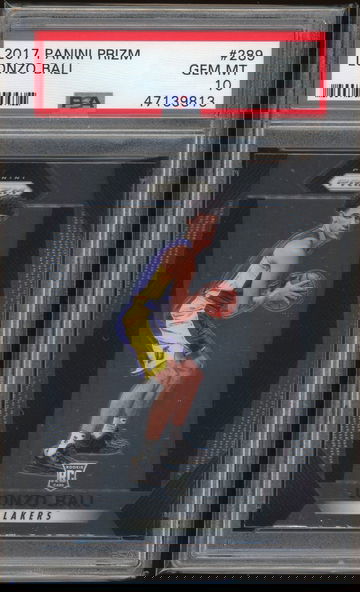 2017 Panini Prizm Lonzo Ball PSA 10