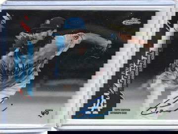 TONY GONSOLIN 2020 TOPPS CHROME ROOKIE AUTOGRAPH AUTO -DODGERS!!
