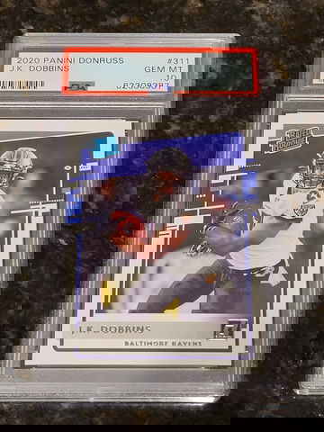 2020 JK Dobbins Rated Rookie #311 PSA 10