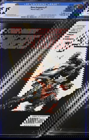 New Avengers #2 CGC 9.2 – Marvel 2005 – Sentry vs Carnage – Key Issue