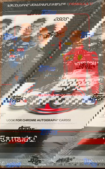 2020 Topps Chrome Formula 1 Hobby Box