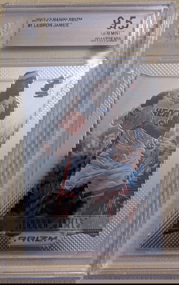 2012 Prizm lebron james bgs 9.5