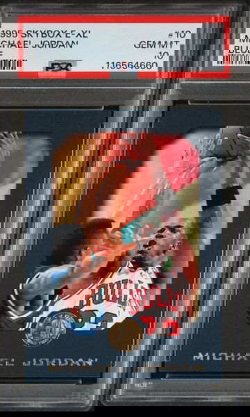 1995 Skybox E-XL Michael Jordan Blue PSA 10