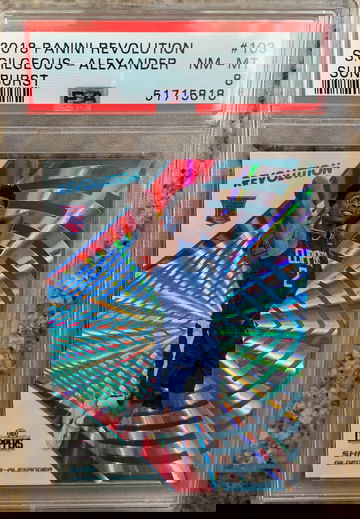 2018 Shai Gilgeous-Alexander Revolution Sunburst /75 PSA 8 #103