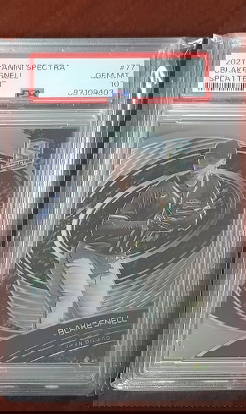 2021 Panini Spectra Blake Snell Splatter PSA 10