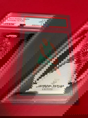 2017 Prizm Jayson Tatum rookie psa 9 