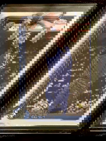 2025 Topps Chrome Cooper Flagg Rookie #251 Dallas Mavericks