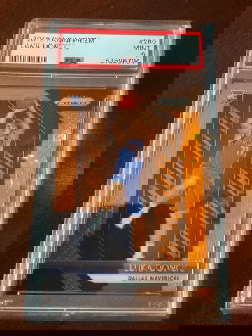 2018 panini prizm Luka doncic psa 9