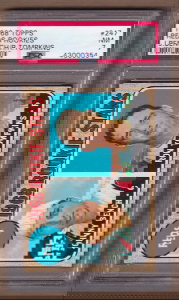 1968 Topps #247 Johnny Bench PSA 7