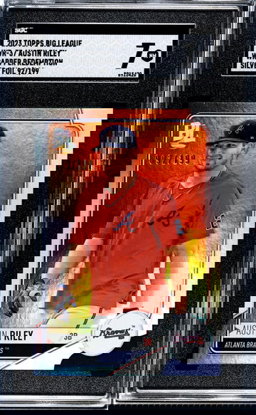 2023 Topps Big League #WR-37 Austin Riley Wrapper Redemption /199 SGC 7