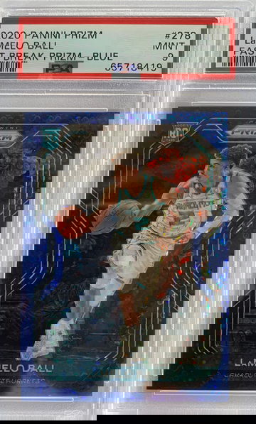 2020 Panini Prizm Lamelo Ball Fast Break Blue